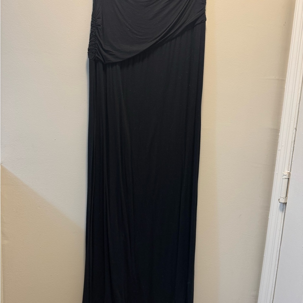 Bobeau Black Maxi Skirt